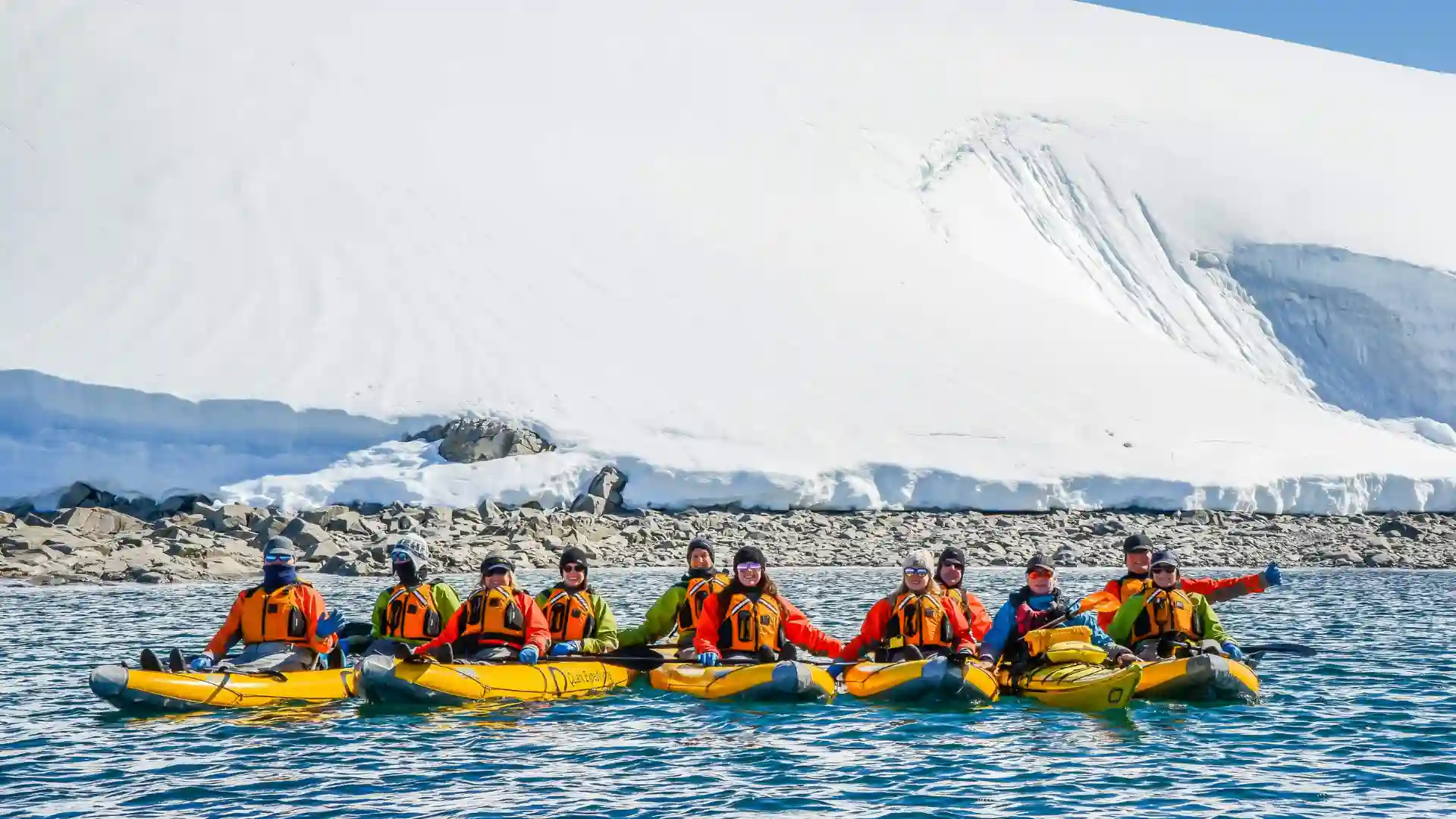 Kayaking Amongst Icebergs